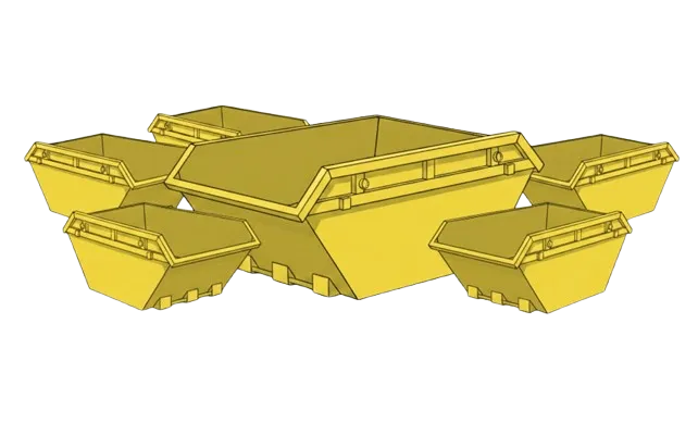 Range of skip sizes available for hire in Leeds